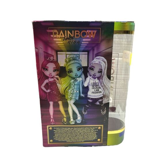 MGA Entertainment Rainbow High Junior High Amaya Raine 9” Doll & Accessories - Picture 4 of 4